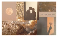 a collage of pictures with the words you are the sun